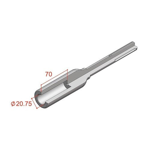 Action 3/4" x 300mm 21mm Hex Shank Ground Rod Driver