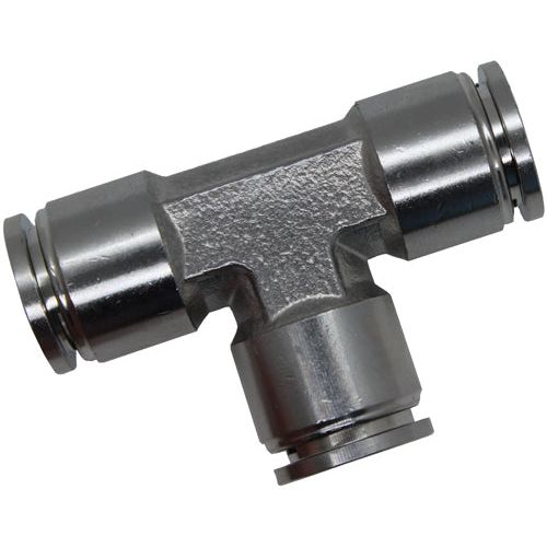 IFS - 1/4 Stainless Steel Push-In Union Tee | 23-014-04