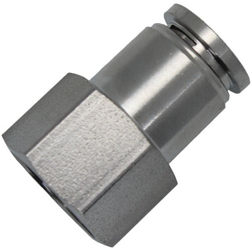 IFS - 12mmx1/2 Stainless Steel Push-In Female Connector | 23-M010-1208