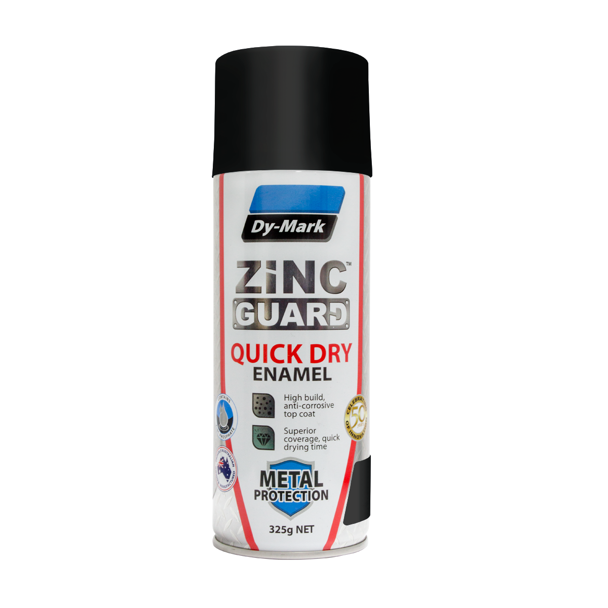 Dy-Mark - Zinc Guard QD Black Satin Enamel 325g | 230932201