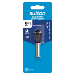 Sutton Tools - 10-15mm Countersink Cross Hole Deburring HSS | C200H1015