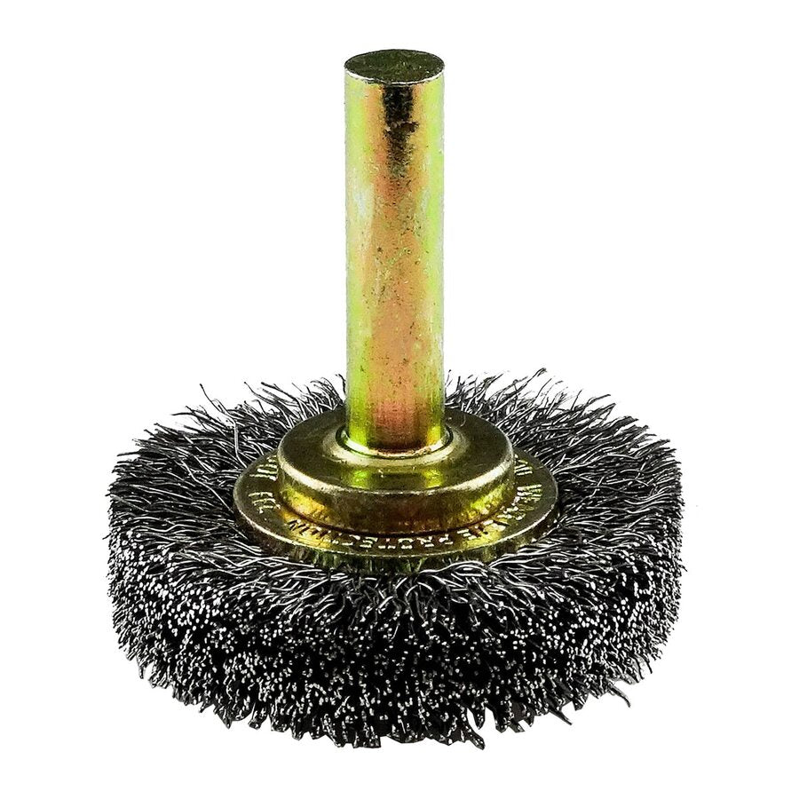 Josco - Brush Wheel CR HS 38 x 8 - 6.35 Spindle 0.25 | 233