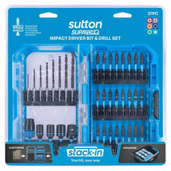 Sutton Tools - Scrdrv Bit S250 Supatorq Insert/power Bits STACK-IN Set 37Pc | S250S37A