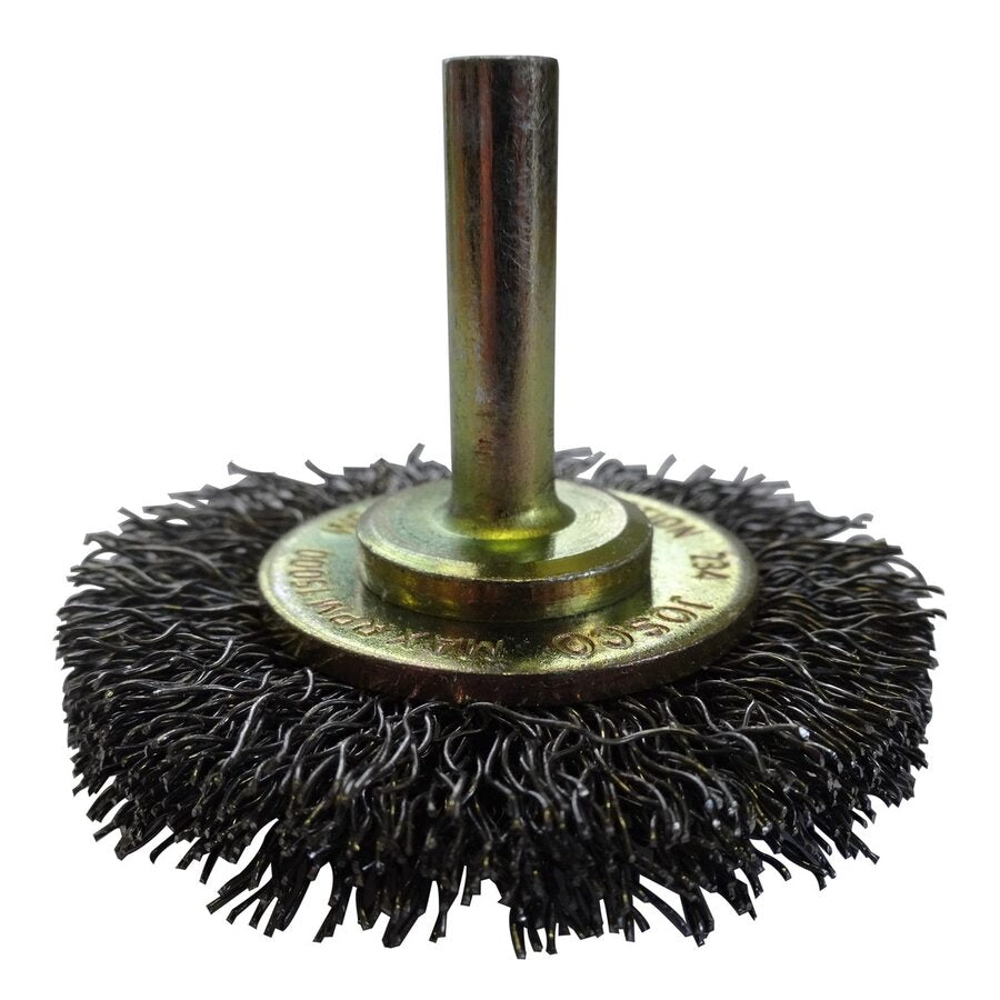 Josco - Brush Wheel CR HS 50 x 8 - 6.35 Spindle 0.25 | 234