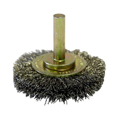 Josco - Brush Wheel CR HS 50 x 8 - 6.3 Spindle 0.25  Stainless 316 | 234SS