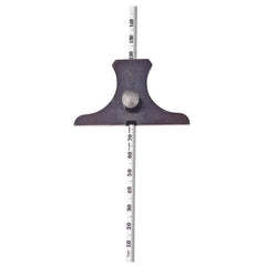Starrett - Steel Rule Depth Gage 0-150mm Range Mm/1/2mm | 237M