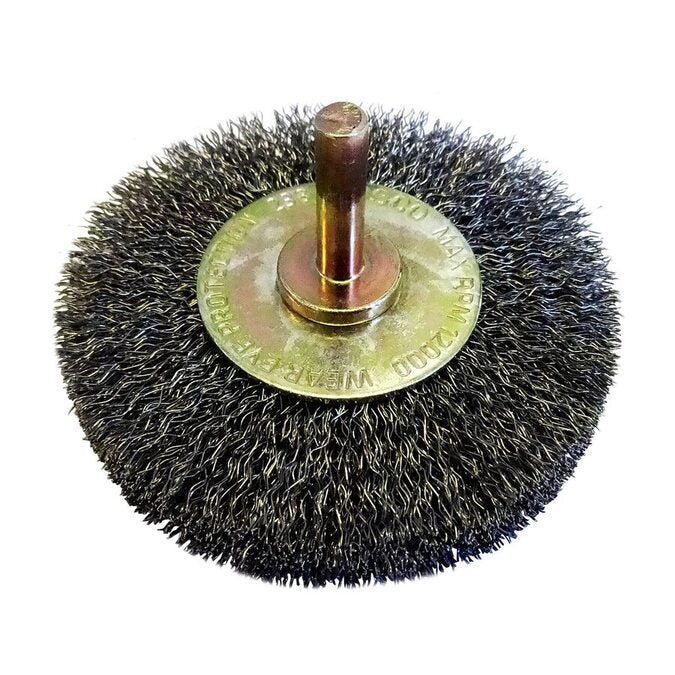 Josco - Brush Wheel CR HS 80 x 15 - 6.35 Spindle 0.25 | 238