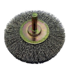 Josco - Brush Wheel CR HS 80 x 15 - 6 Spindle 0.25 Stainless 316 | 238SS
