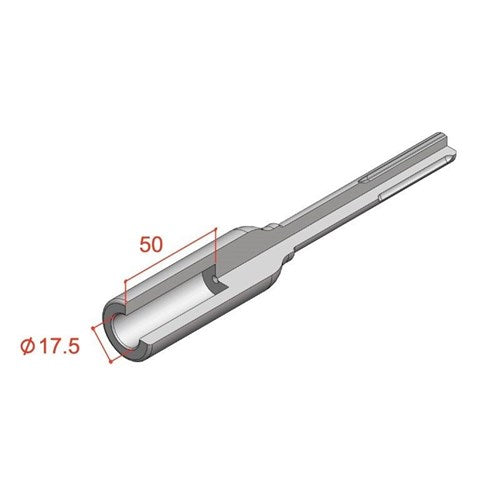 Action 5/8" 250mm SDS Max Ground Rod Driver