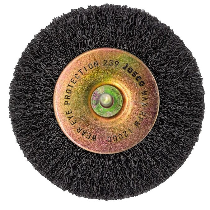 Josco - Brush Wheel CR HS 100 x 15 - 6 Spindle 0.25 | 239