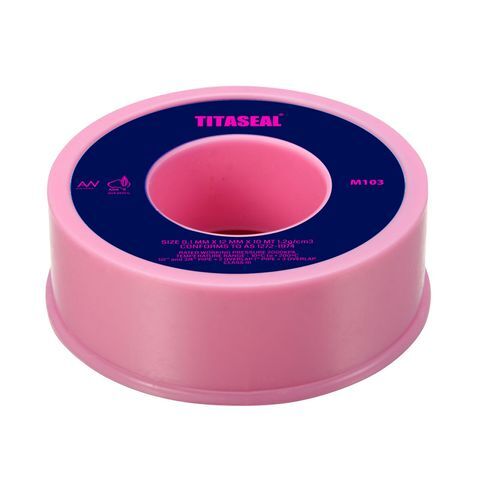 IFS - 12mmx10M Pink Plumbers Teflon Tape | 24-004