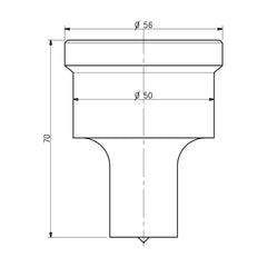 Excision - Punches & Dies Group 4 Oblong Punch X | 24104300400