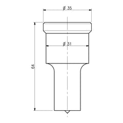 Excision - Punches & Dies 210/16 Oblong Punch X | 24106145280