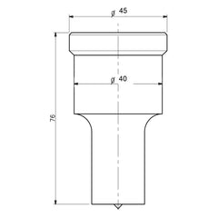 Excision - Punches & Dies 9006 SQUARE PUNCH 23.0 X 23.0