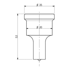 Excision - Punches & Dies OMERA 13 OBLONG DIE 15.2 X 31.2