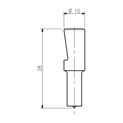 Excision - Punches & Dies 23n/8 Sqaure Punch 3.0 X | 24119030030