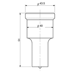 Excision - Punches & Dies GEKA 8/40 SQUARE PUNCH 26.0 X 26.0