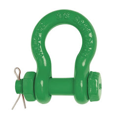 Beaver - Shackle Safety Bow Gr S Green 13x16mm WLL 2.0T | 244313M
