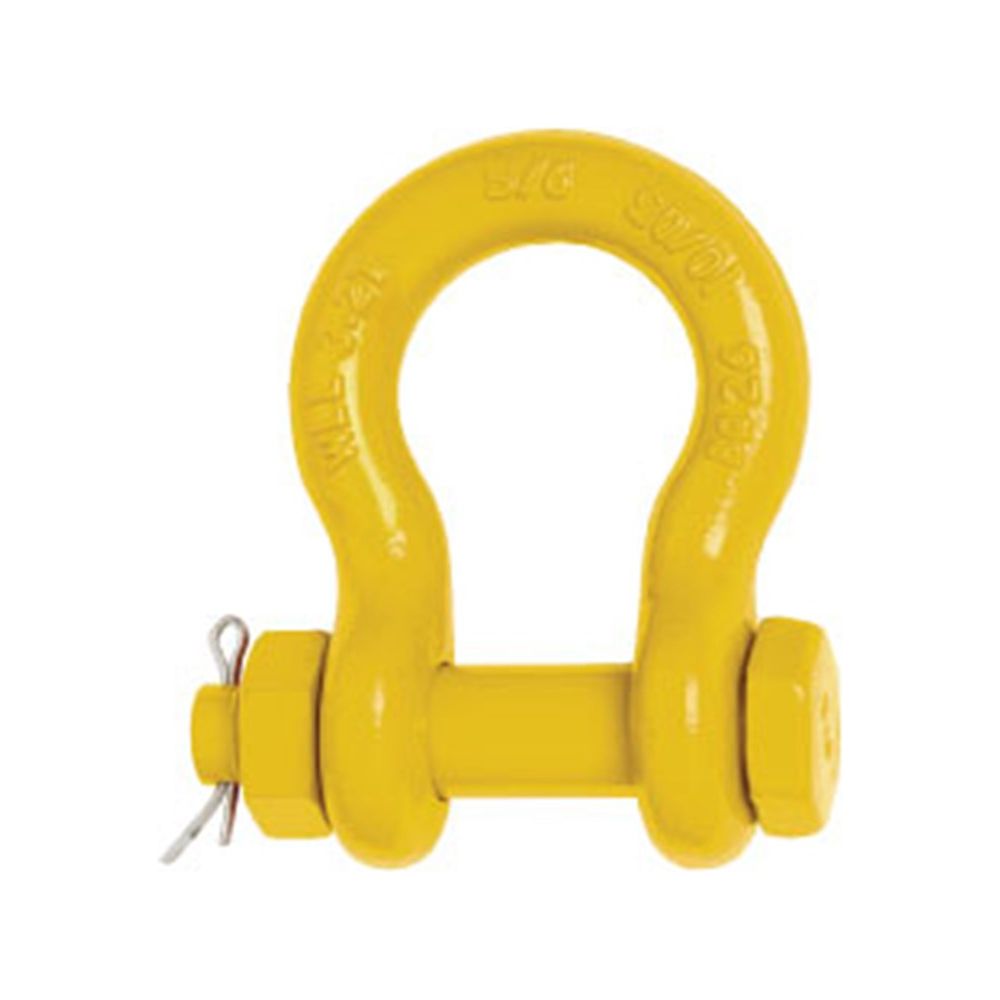 Beaver - Shackle Safety Bow Gr S Galv 16x19mm WLL 3.2T | 244316