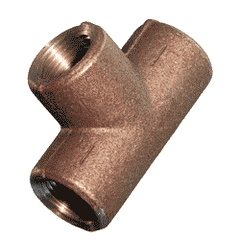 IFS - #35BS 1/8" NPT Black Steel PSI Female Tee | 79-235-02