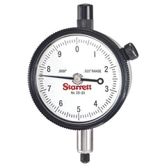 Starrett - Dial Ind. Jewelled 2 1/4in .025in Range .0001in Grad | 25-211J