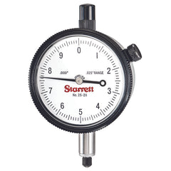 Starrett - Dial Ind. Jewelled 2 1/4in .025in Range .0001in Grad | 25-211J
