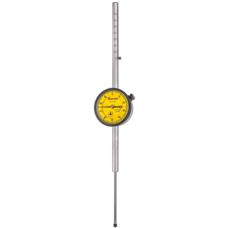 Starrett - Dial Ind. Jewelled 2 1/4in 75mm Range 0.01mm Grad | 25-3081J