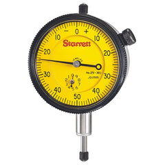 Starrett - Dial Ind. Jewelled 2 1/4in 10mm Range 0.01mm Grad | 25-381J