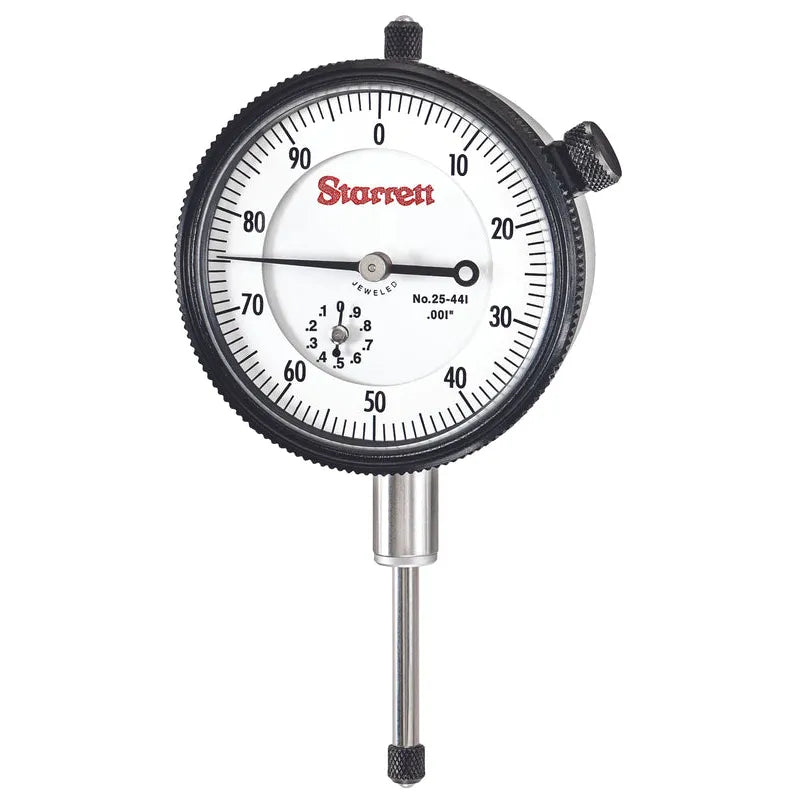 Starrett - Dial Ind. Jewelled 2 1/4in 1.000in Range .001in Grad | 25-441J