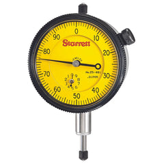 Starrett - Dial Ind. Jewelled 2 1/4in .10mm Range 0.01mm Grad | 25-481J