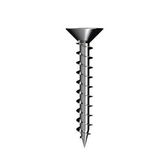 Bremick - Long Thread Wood Screw High-Low Countersunk Phillips Zinc 8g x 25mm (Box of 250)