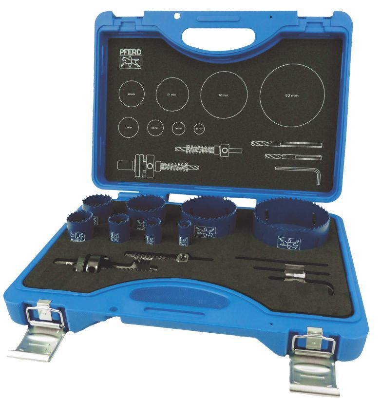 PFERD - 13pc Bi-Metal Engineers Hole Saw Set | 25900020 1