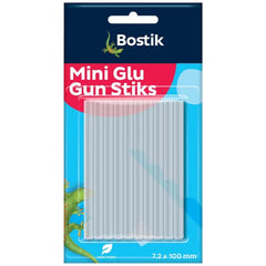 Bostik - Mini Hot Melt Glue Sticks 7.2mm (Pack of 10) | 30803735