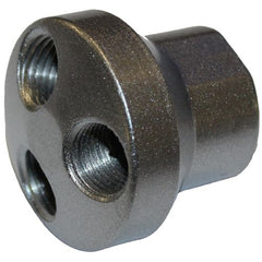 IFS - 1/4" x 1/4" 3 Port Aluminium Manifold Mushroom Shape Bubble Pack | P26-MAM0404-3