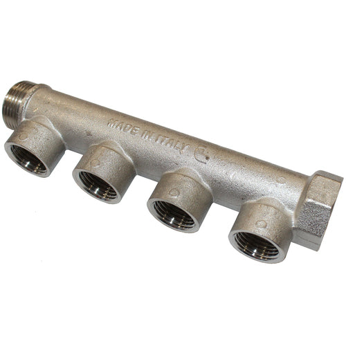 IFS Port Stainless Manifold Single Sided Fem Inx Out