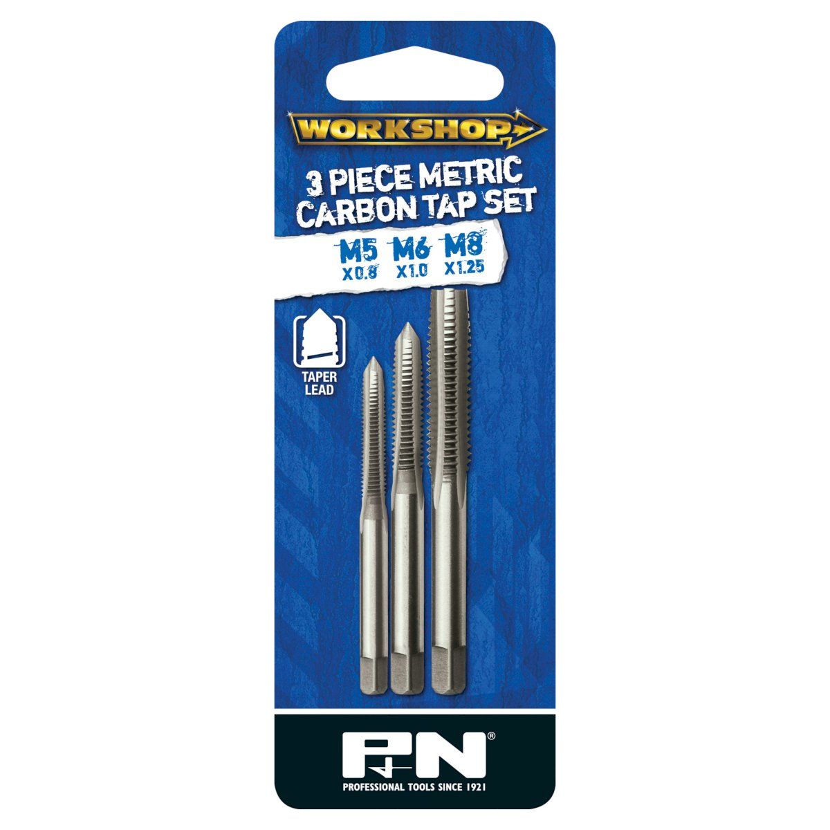 P&N - Tap Hand Met Set M5-M6-M8 Carded 3Pc P&N Workshop | 267003103