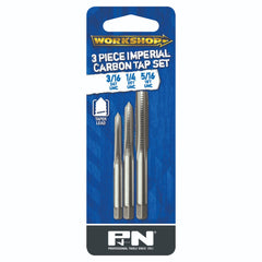 P&N - 4-3/16" WORKSHOP - Tap Hand Imp Set 5/16-1/ Carded 3Pc | 267003203