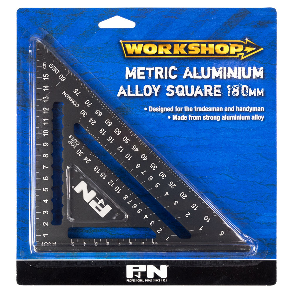 P&N - Square Rafter Aluminium Metric 180mm P&N Trade | 267900180