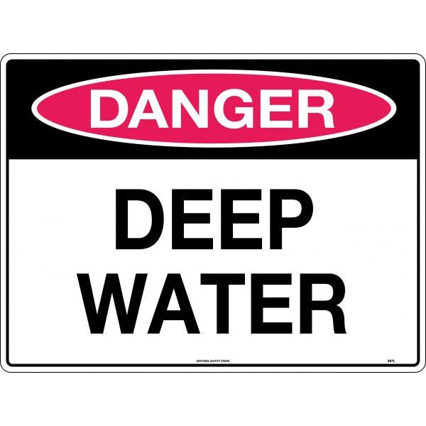 Uniform Safety Signs - 140x120mm - Self Adhesive - Pkt of 4 - Danger Authorised Personnel Only | 267SA