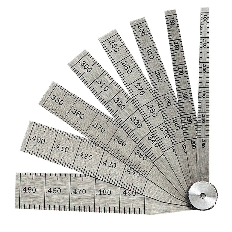 Starrett - Taper Gage .100-.500in Range 2 1/2in Length 8 Leaves | 269A