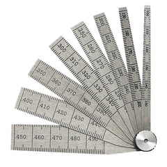 Starrett - Taper Gage .100-.500in Range 2 1/2in Length 8 Leaves | 269A