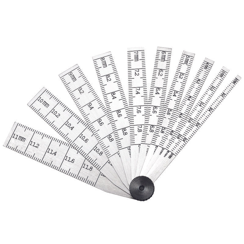 Starrett - Taper Gage 2-12mm Range 64mm Length 10 Leaves | 269MA