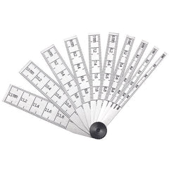 Starrett - Taper Gage 2-12mm Range 64mm Length 10 Leaves | 269MA