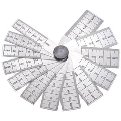 Starrett - Taper Gage 12-25mm Range 70mm Length 13 Leaves | 269MB