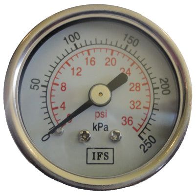 IFS - 40mm -100 KPA Vac 1/8 Rear Ent (25-1060) | 27-V04R2-001