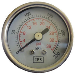 IFS - 40mm -100 KPA Vac 1/8 Rear Ent (25-1060) | 27-V04R2-001