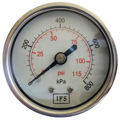 IFS - 50mm -100 KPA Vac 1/8 Rear Ent S/S Case | 27-V05R2-001