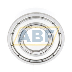 FAG Bearing - 6001-2ZC3 Single Row Deep Groove Ball Bearing 12mm ID x 28mm OD x 8mm W (C3 Clearance) | 6001-2ZC3_FAG