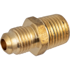 AIP - Flare Conn. Brass Branch Tee Male BSPT (45deg Seat) - 5/16" (t) X 1/4" | 33-320-005-004 | BF200504