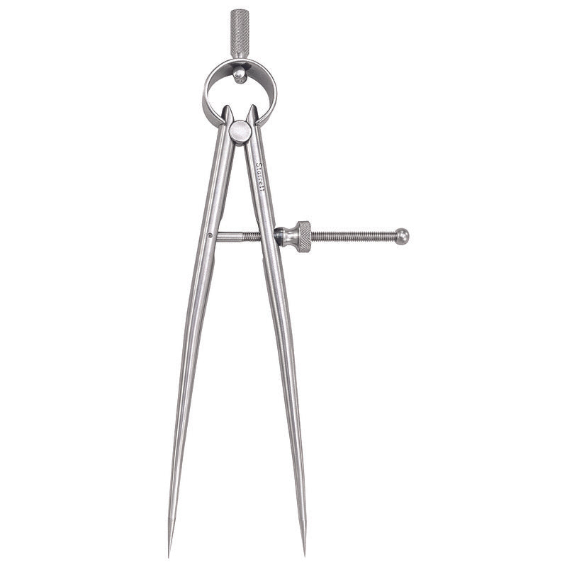 Starrett - Toolmakers' Spring Type 6in (150mm) Divider With Round Legs | 277-6